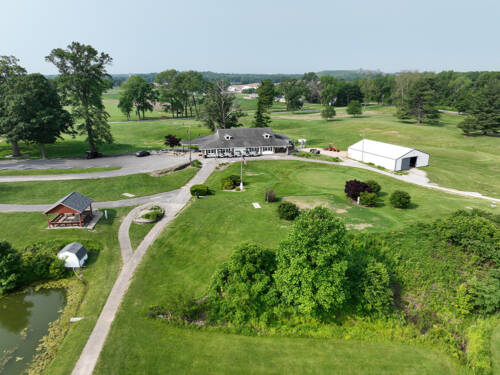 Princeton Country Club photo from above