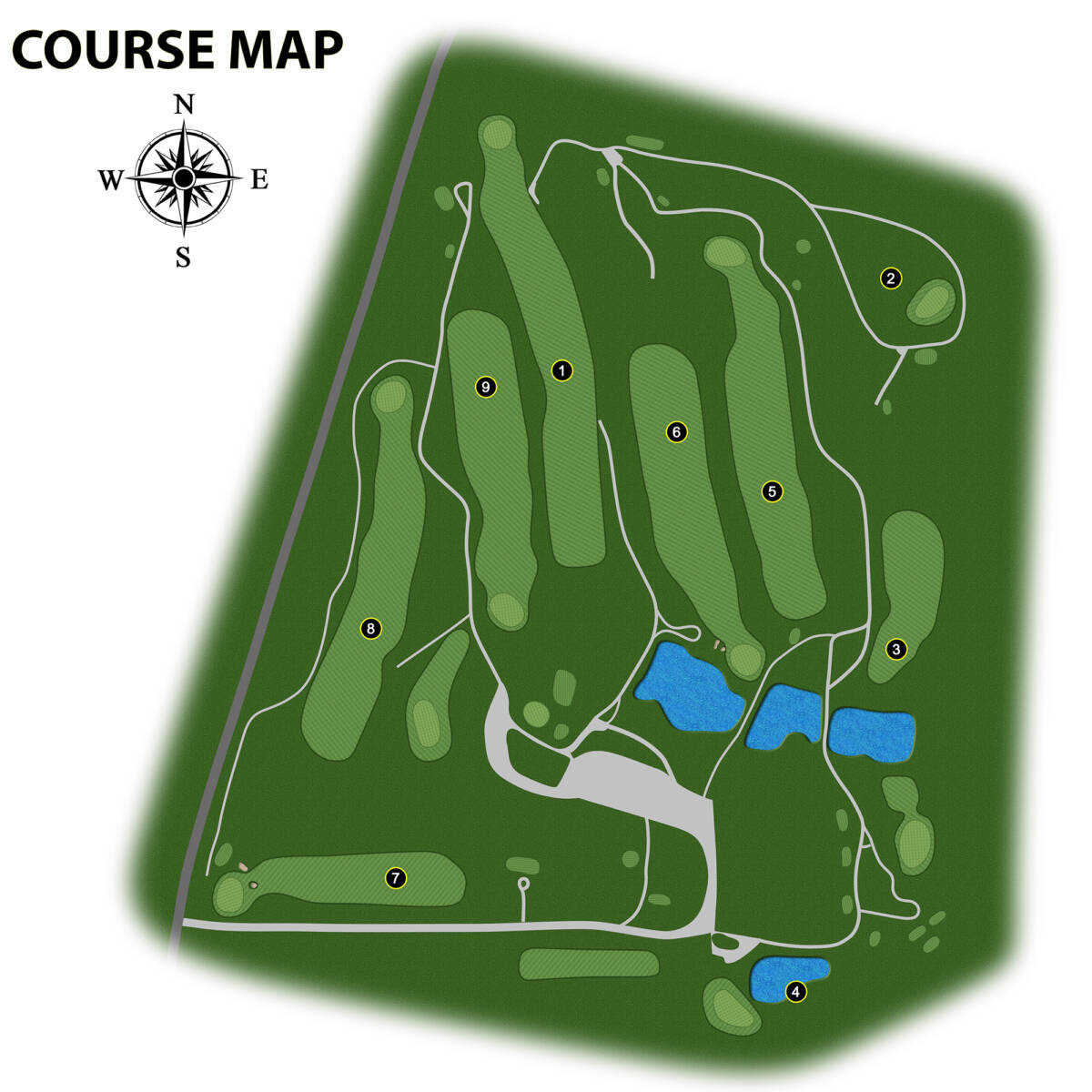 Princeton Country Clube Golf Course render